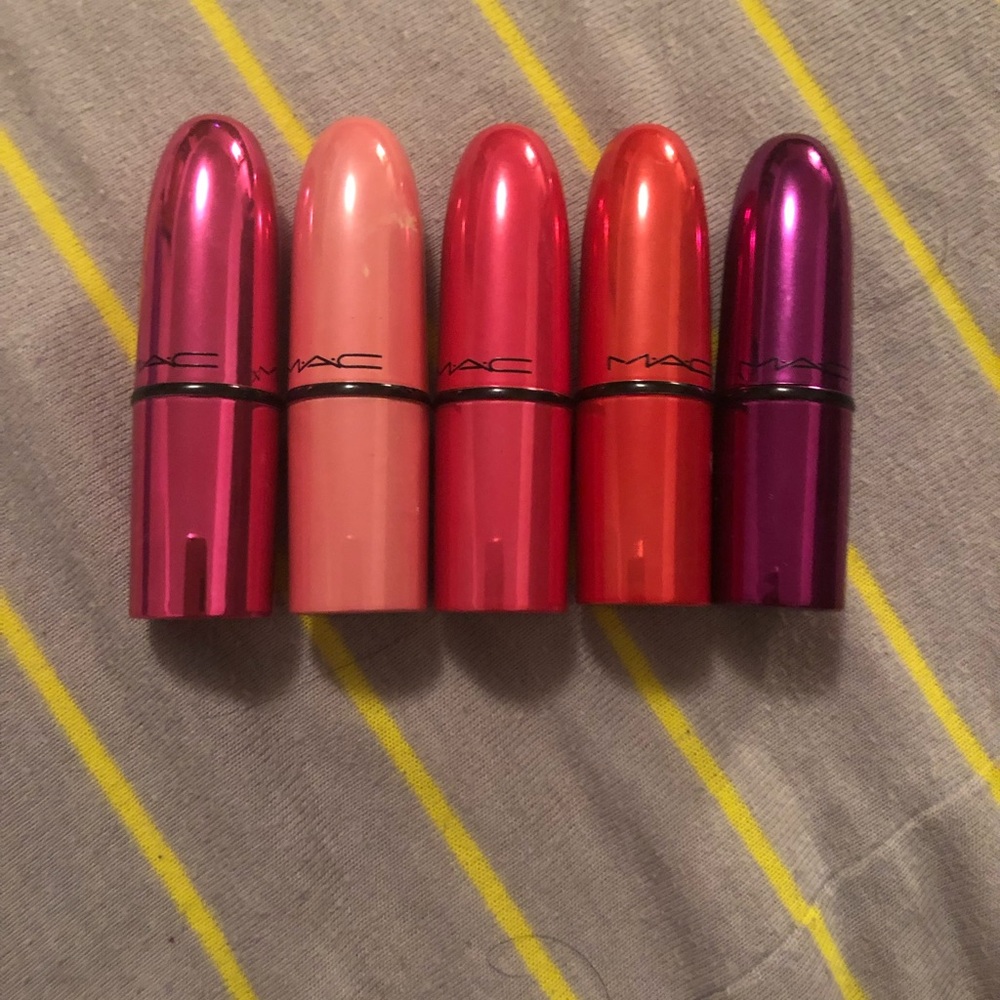 MAC mini lipsticks